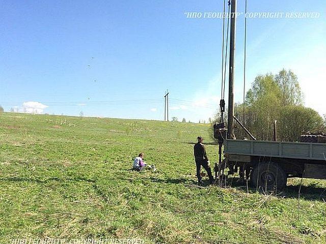 Разведка запасов песка для проектирования карьера.